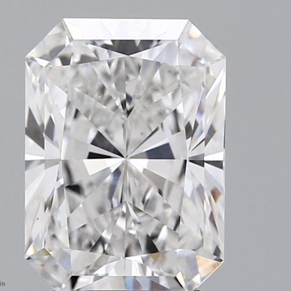 IGI Certified 3.01 F VS1 Lab Grown Radiant Cut Diamond - Loose - Picture 1 of 7